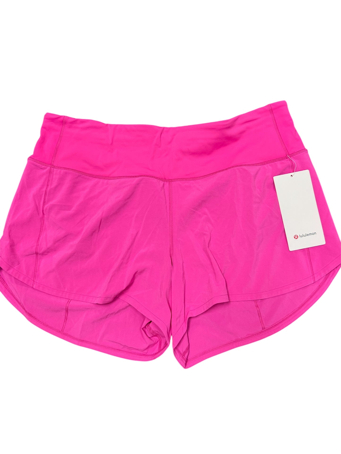 NWT Lululemon Pink 4” Speed up Shorts SZ 14