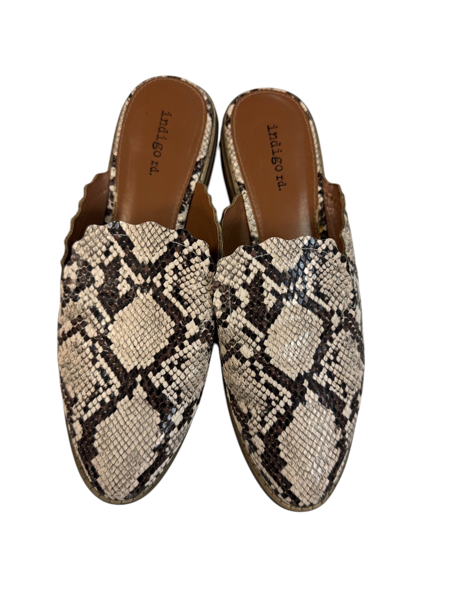 SZ 8.5 Indigo RD Slip Ons