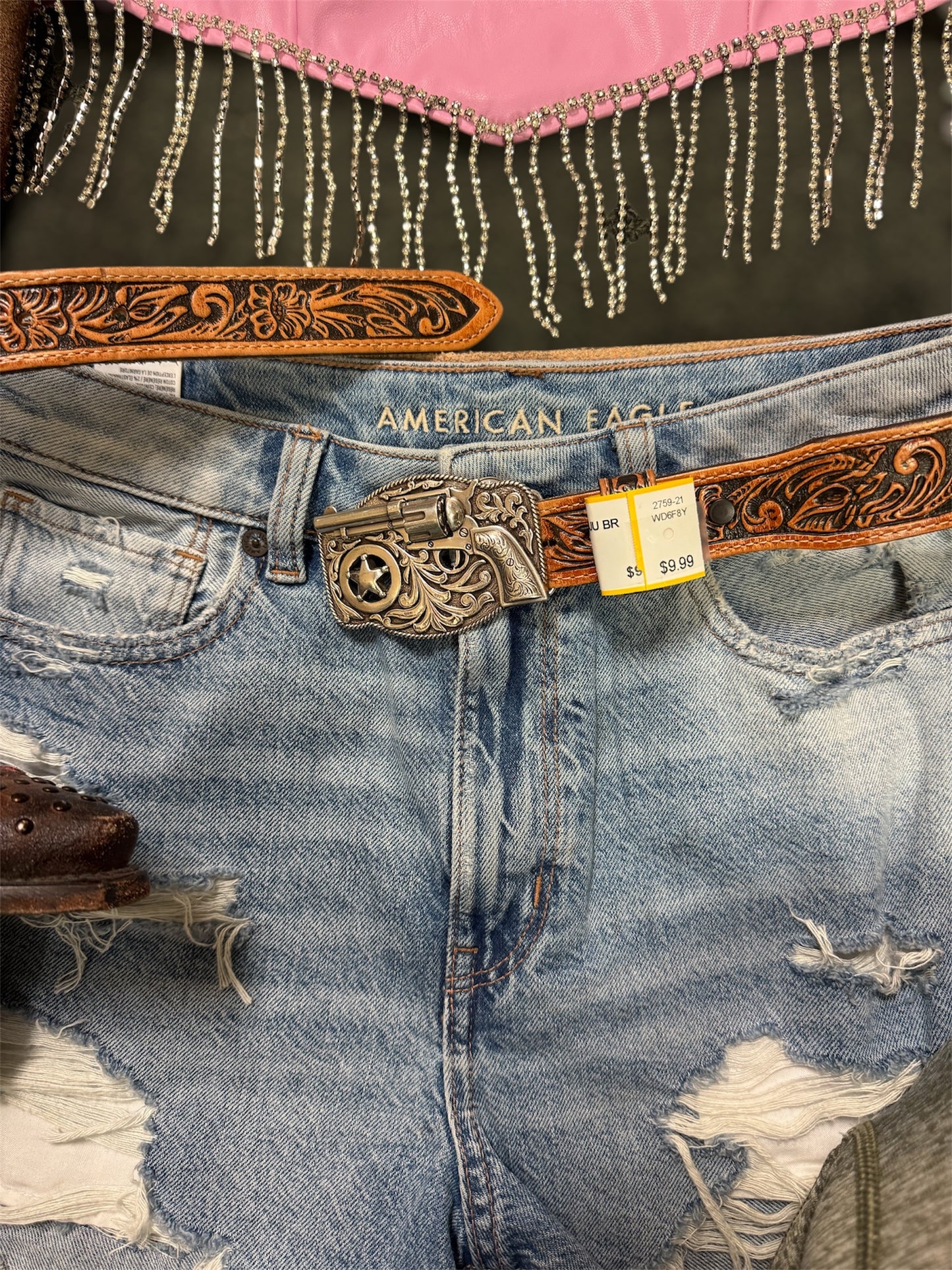 Western Belt With Buckle