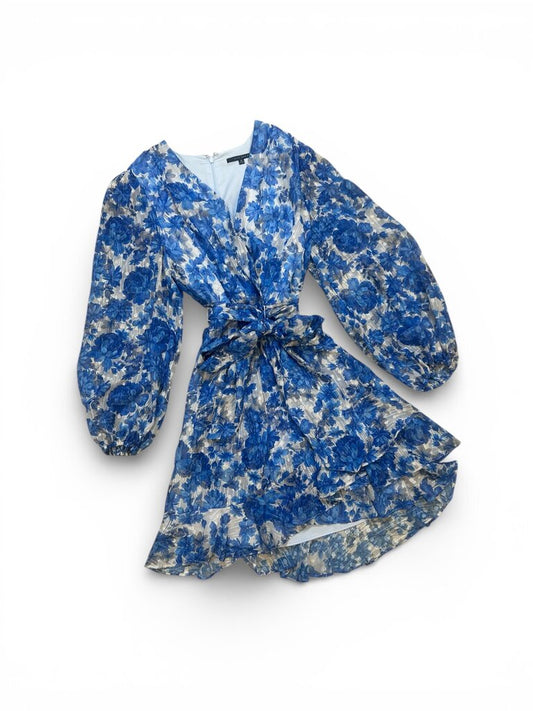 Floral Print Wrap Dress