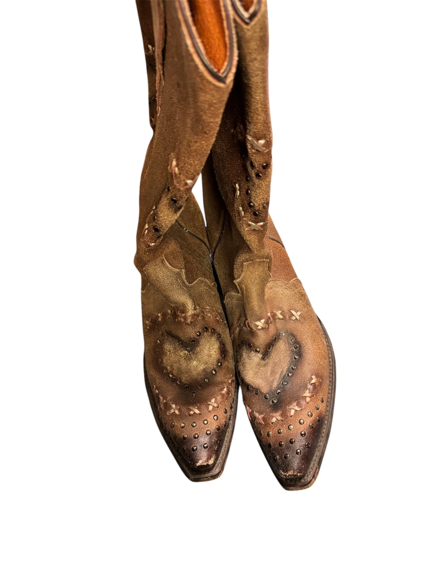 Dan Post Heart Boots SZ 8