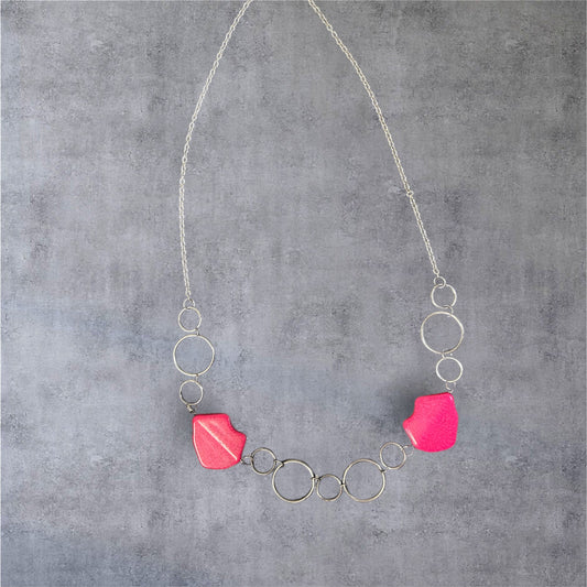 PINK STONE NECKLACE